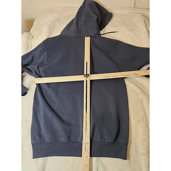 Vintage Michigan Faded Distressed Jacket‎  Pullover College Grunge PE Mens Small - Picture 4 of 6